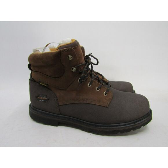 EUC Lacrosse Mens Sz 14 M Brown Leather Laces Composite Ankle Work Boots main image 7